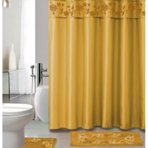 Popular Bath Vera 18-Pc. Shower Bath Set - Gold - Picture 1 of 1